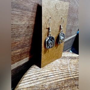 Cowboy Hat Dangle Earrings